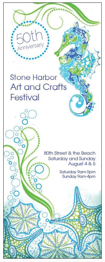 Stone Harbor Art and Crafts Festival Brochure Cover